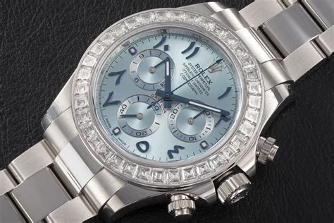 rolex daytona platino baguette|rolex platinum watches.